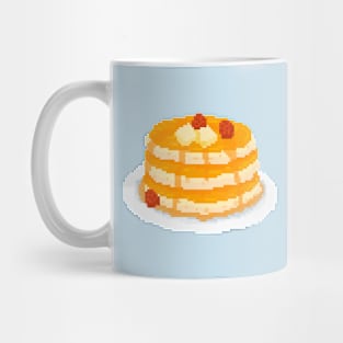 Fluffy Pancakes Pixel Art Mug